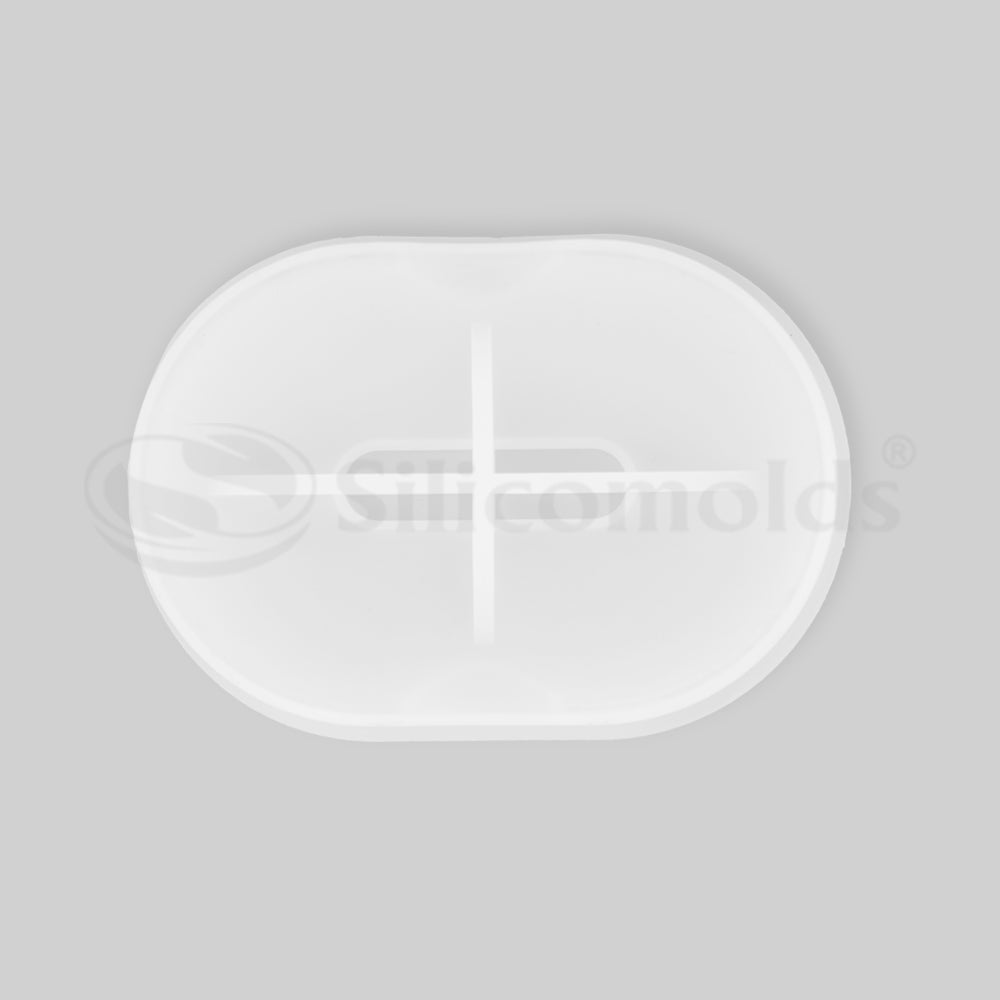 SILICOMOLDS - SILICONE SOAP DISH MOLD - URP228- RM