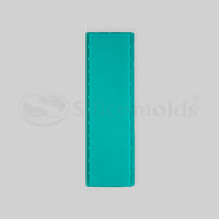 Silicomolds - Silicone Rectangle Loaf Mold 3" X 2" X 12" URP020SM