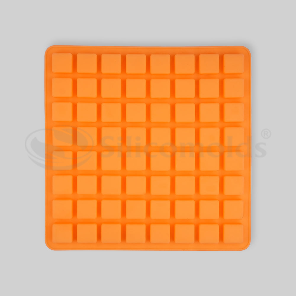 SILICOMOLDS - 15GMS - SQUARE SHAPE - SILICONE SOAP MOLD - URP-045-SM