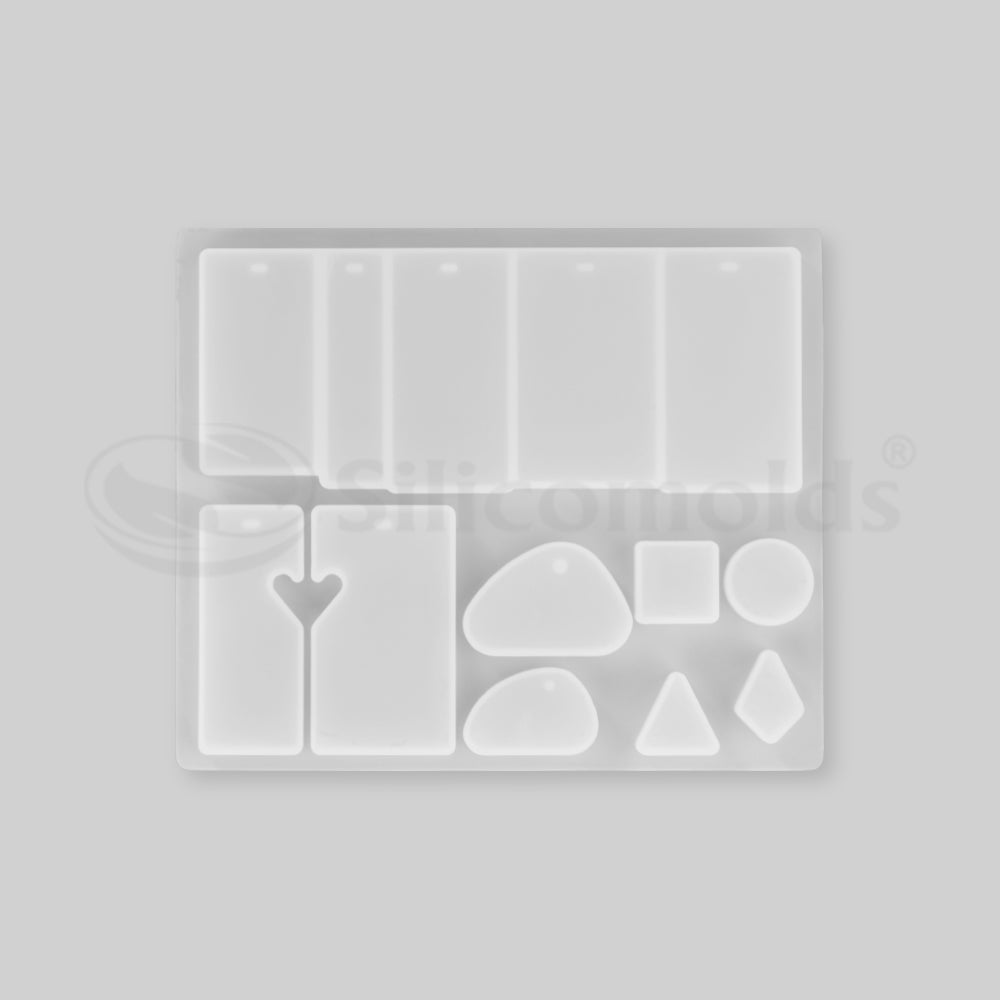 "SILICOMOLDS - KEYCHAIN MOLD - 13 CAVITY - URP050 - RM"