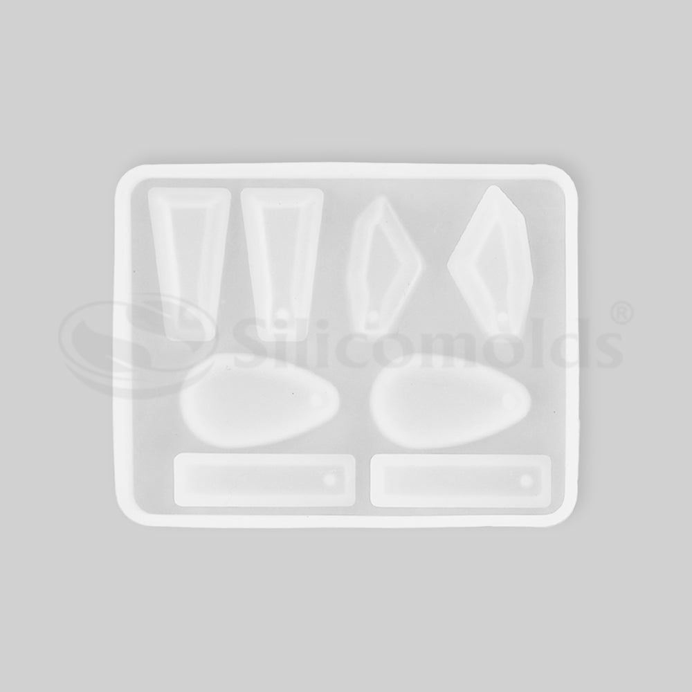 Silicomolds Silicone Resin Earring Mold URP073RM