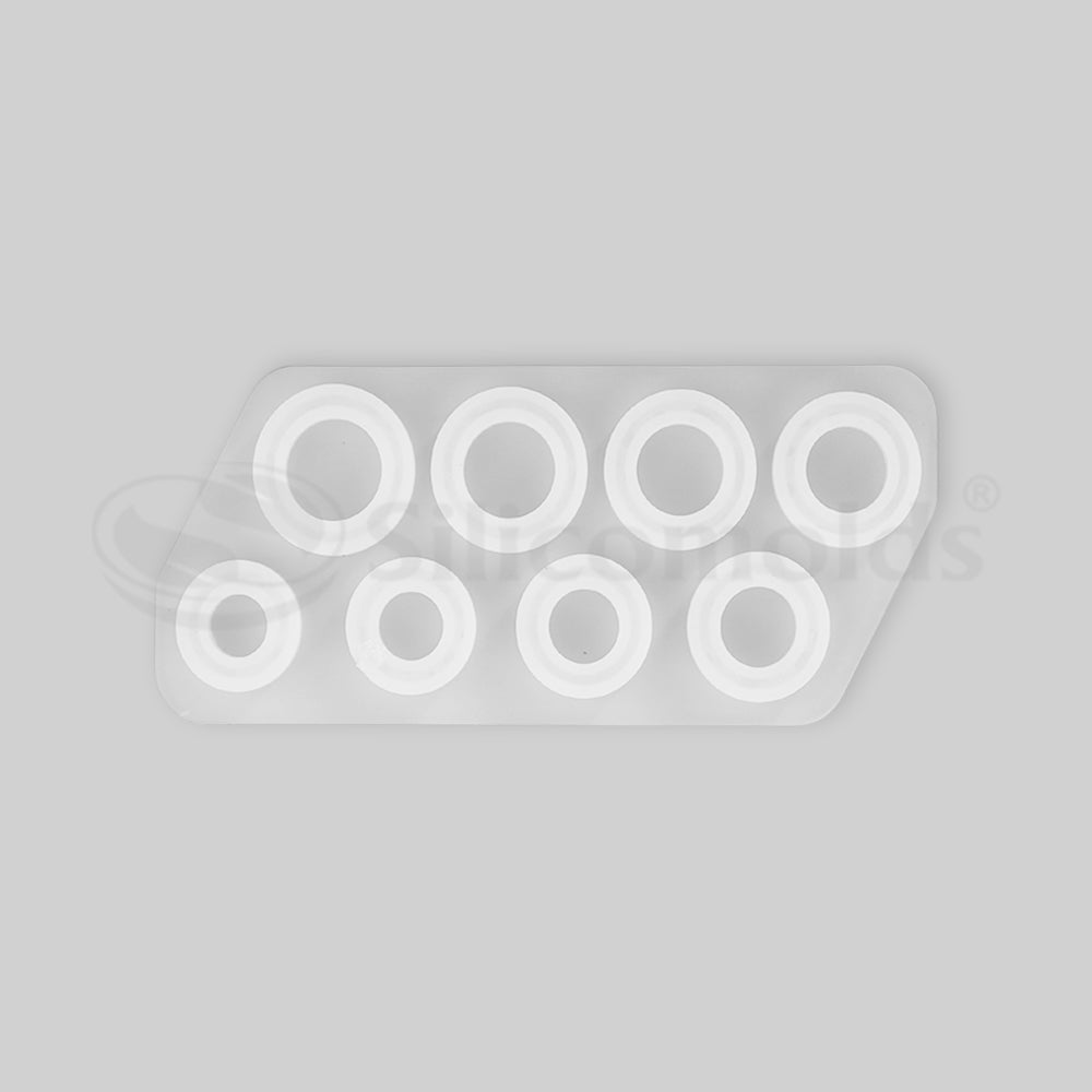 SILICOMOLDS - VARIOUS SIZE RING RESIN MOLD - URP085-RM