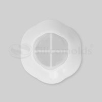 SILICOMOLDS - LOTUS SHAPE TEALIGHT CANDLE HOLDER DESIGN -2 - SILICONE MOLD URP225-RM