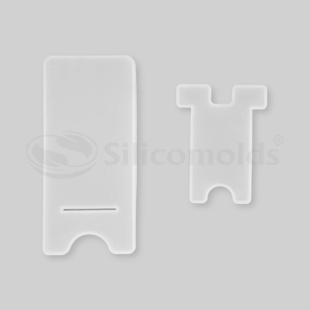 SILICOMOLDS -SILICONE MOBILE STAND RESIN MOLD - URP139-RM