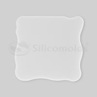 "SILICOMOLDS - 3.8"" X 3.8 X 5MM"" AGATE SQUARE MOLD - URP166-RM