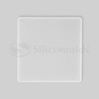 SILICOMOLDS - SILICONE 6" x 8mm SQUARE COASTER MOLD - URP195-RM