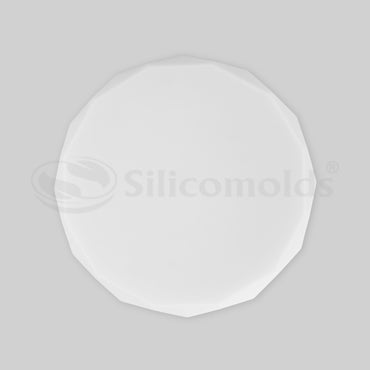 SILICOMOLDS - 14" DIAMOND CUT EDGE COASTER /TRAY MOLD - URP216-RM