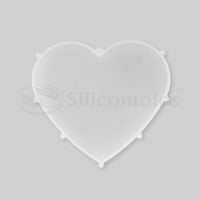 SILICOMOLDS - 8" X 50MM HEART DEEP CASTING - URP232-RM