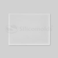 "SILICOMOLDS - 9"" X 12"" X 10MM SQUARE - PLAIN SILICONE MOLD - URP239- RM"