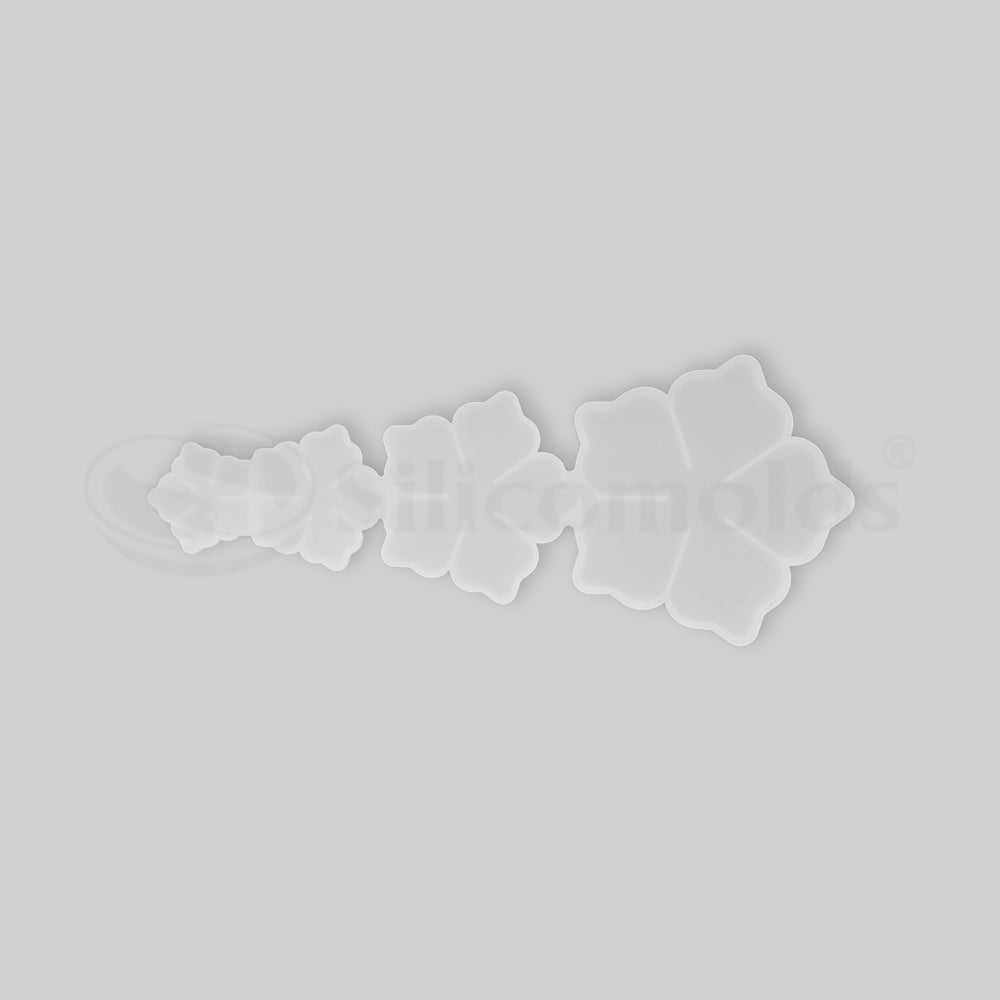 SILICOMOLDS-VERTICALS -3D -FLOWER -4 CVT MOLD-281-RM