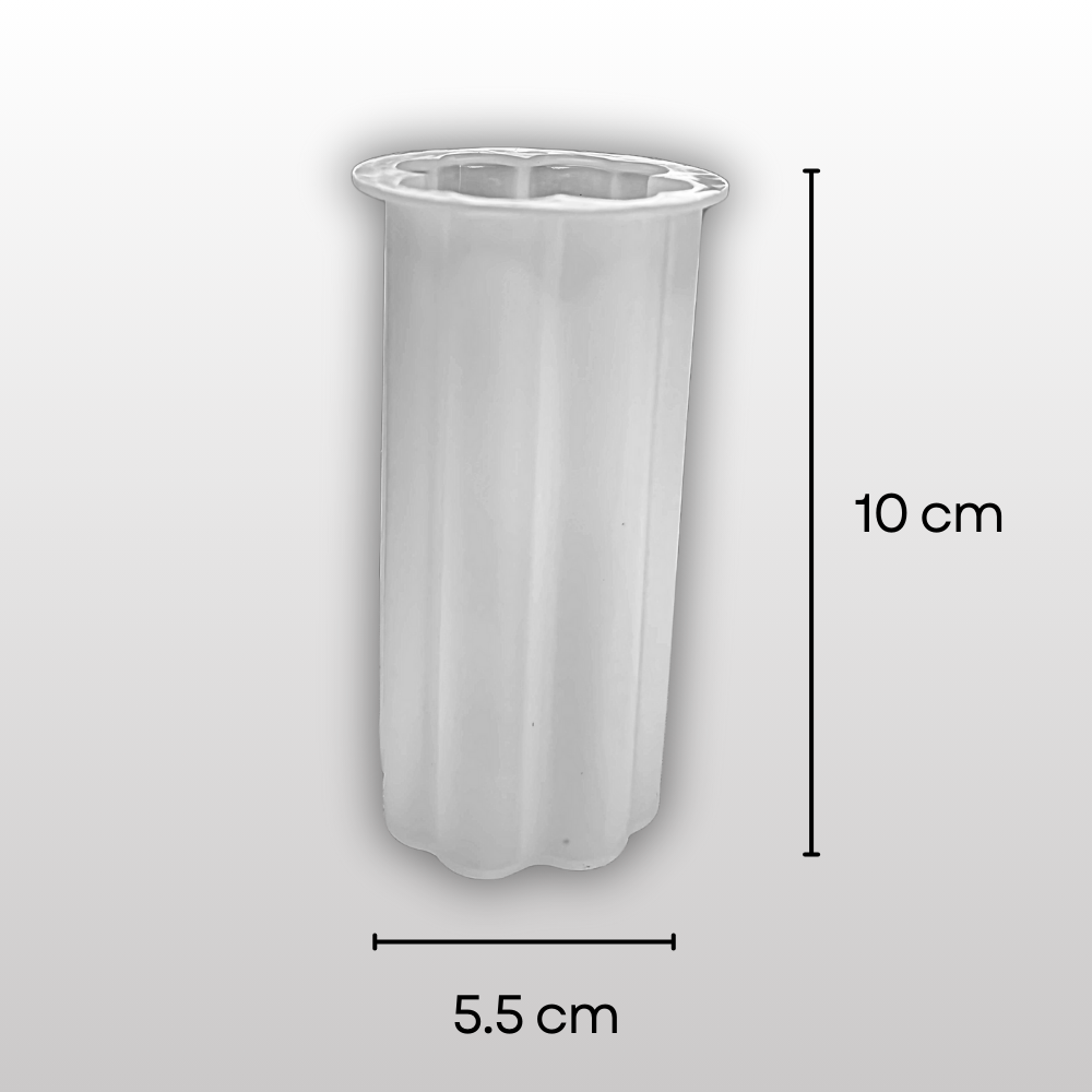 SILICOMOLDS-Four-Leaf grass Candle Mold CM020
