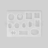 SILICOMOLDS - JEWELLRY MOLD- 12 CAVITY - URP052- RM