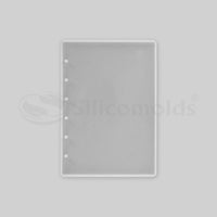 SILICOMOLDS - A6 - NOTEBOOK COVER RESIN MOLD - URP078-RM