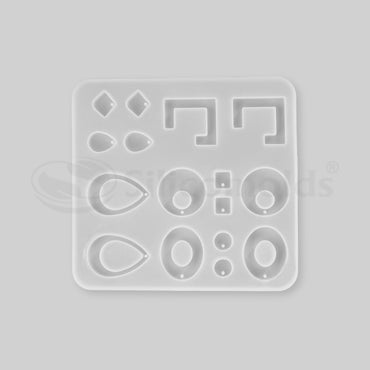 SILICOMOLDS - SILICONE EARRING MOLD - 8 SHAPE - URP204-RM