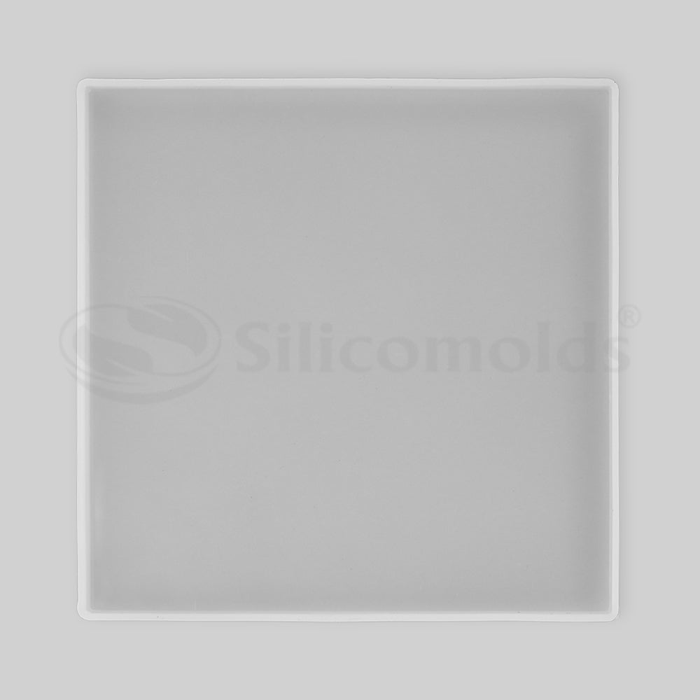 SILICOMOLDS- 10" x 10" x 8MM SQUARE TRAY MOLD-URP-299-RM