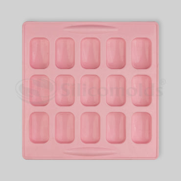 SILICOMOLDS - 30GMS - RECTANGLE SHAPE- SILICONE MOLD-URP013-SM