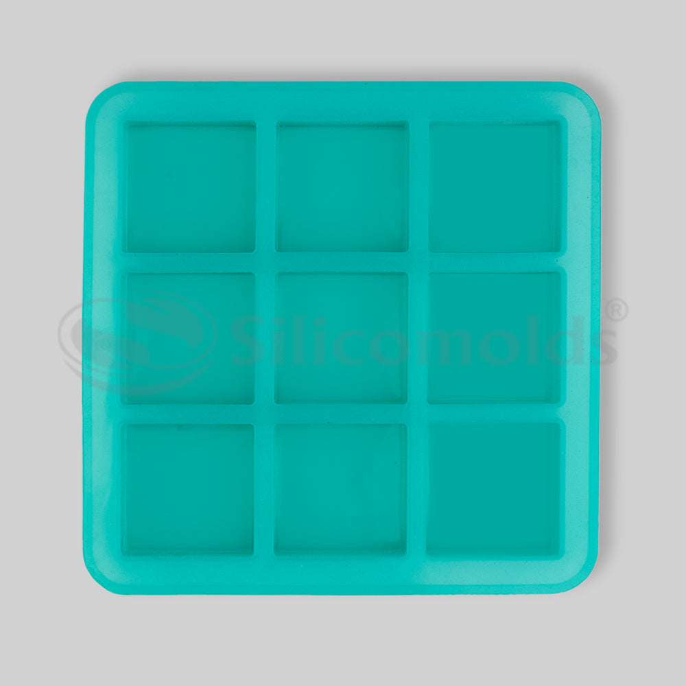 SILICOMOLDS - 75GMS - SQUARE SHAPE - SILICONE MOLD-URP029-SM