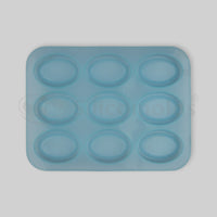 SILICOMOLDS - 45GMS - OVAL- SILICONE SOAP MOLD-URP043-SM