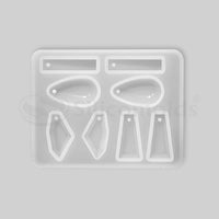 Silicomolds Silicone Resin Earring Mold URP073RM