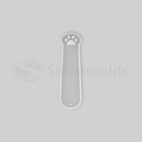 Silicomolds Cat Paw Resin Mold 6 x 30 x 3 mm Deep URP095 RM