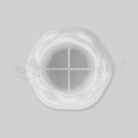 SILICOMOLDS - LOTUS SHAPE TEALIGHT CANDLE HOLDER DESIGN -2 - SILICONE MOLD URP225-RM