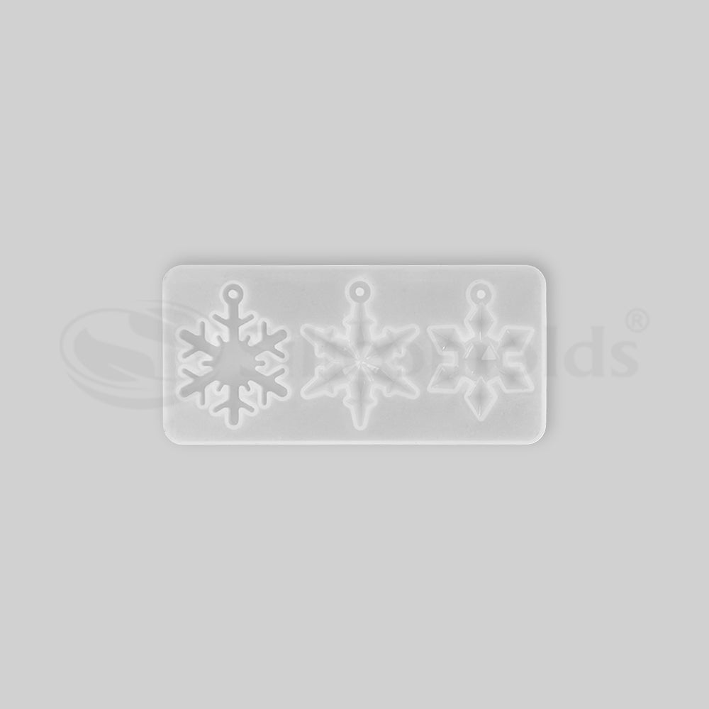 SILICOMOLDS- 3 DESIGN CHRISTMAS MOLD - URP171-RM