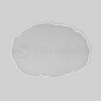 SILICOMOLDS 13" x 9" OVAL AGATE MOLD URP174RM