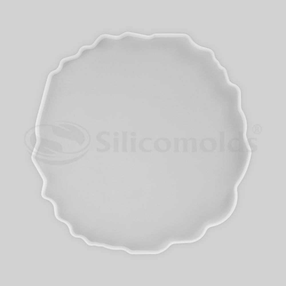 SILICOMOLDS 10" x 8mm AGATE COASTER MOLD URP197RM