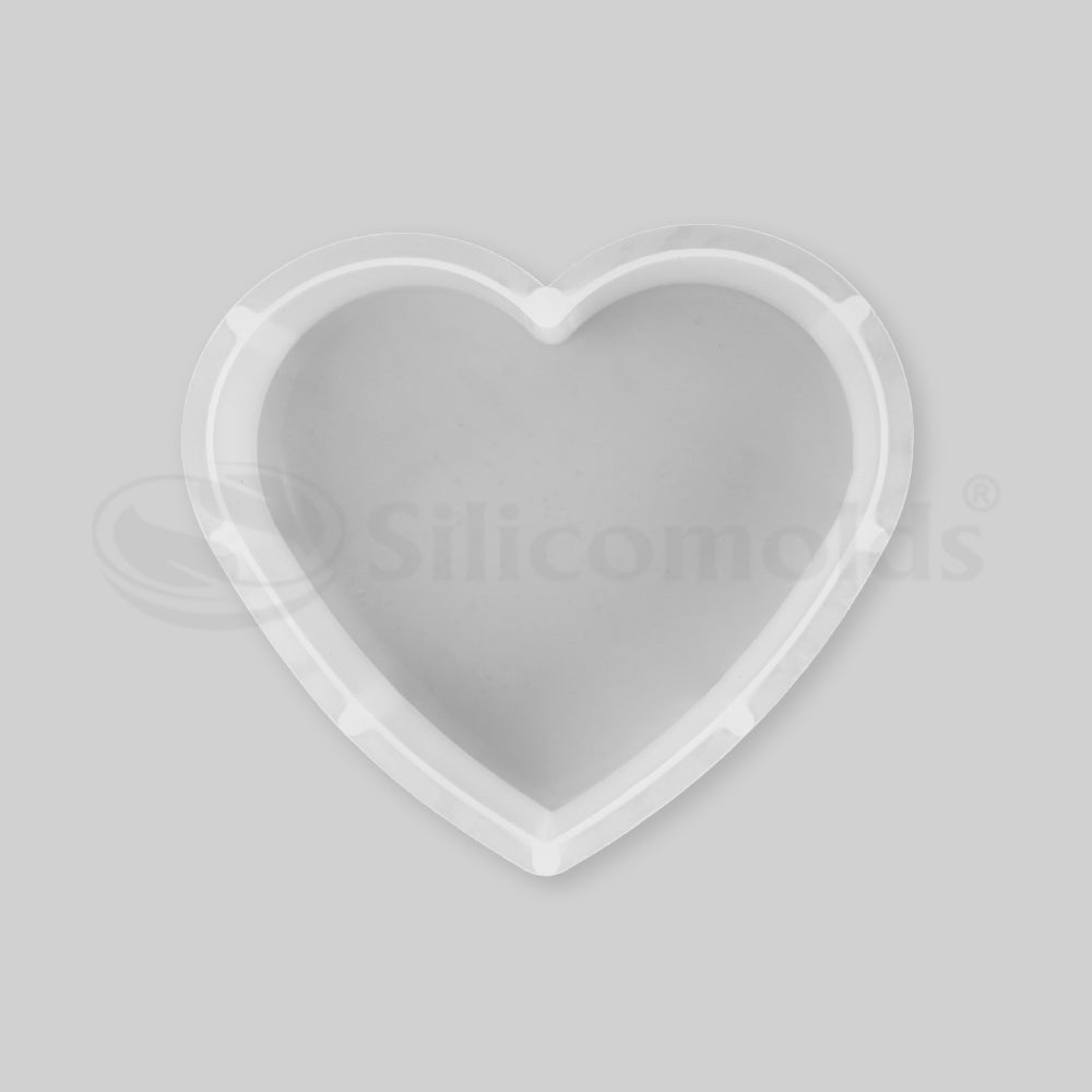 SILICOMOLDS - 8" X 50MM HEART DEEP CASTING - URP232-RM