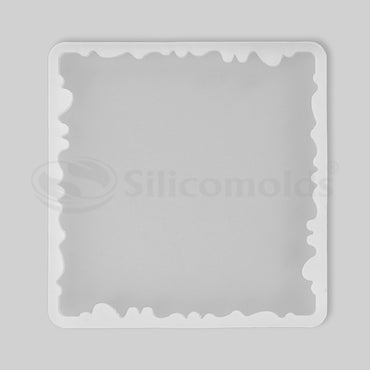 SILICOMOLDS - 3" SQUARE SHAPE AGATE SILICONE MOLD-URP286RM