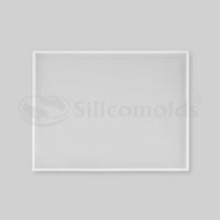 "SILICOMOLDS - 9"" X 12"" X 10MM SQUARE - PLAIN SILICONE MOLD - URP239- RM"