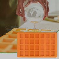 Silicomolds - 35Gms. Rectangle Silicone Soap Mold 28Cvt - URP017