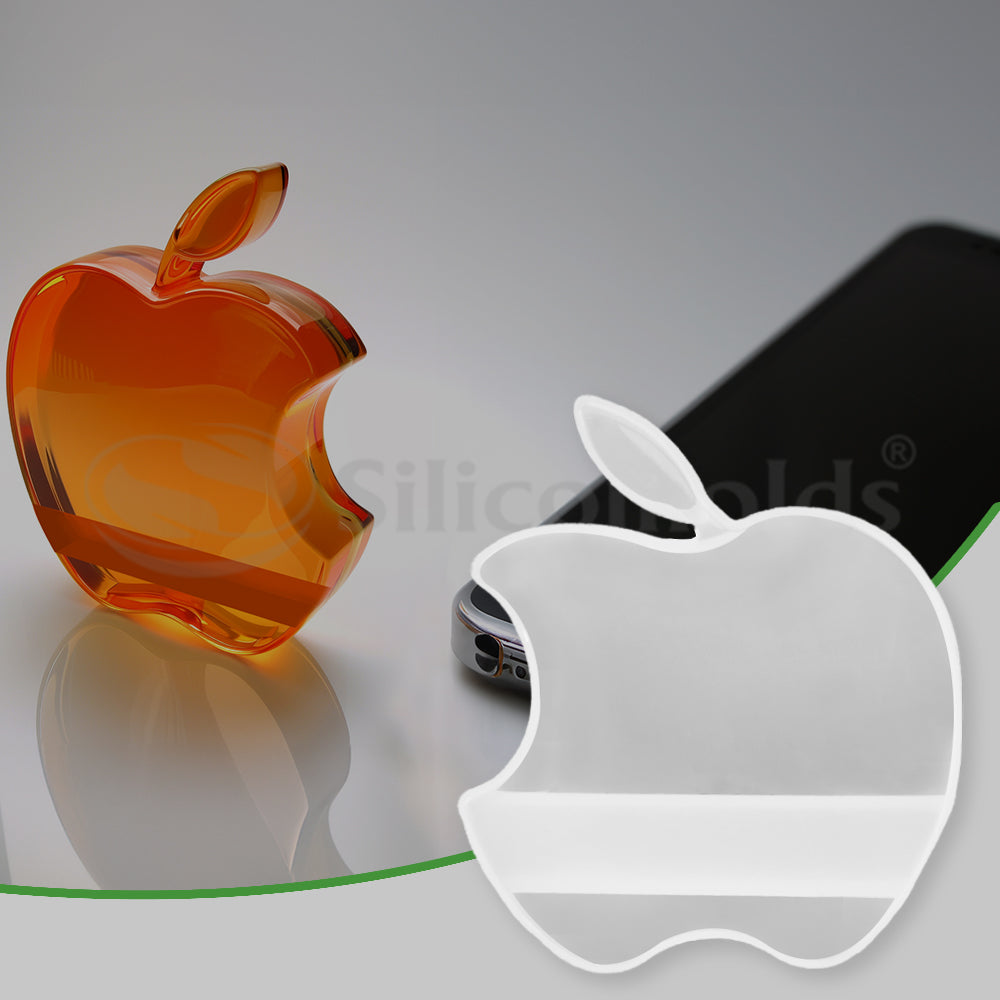 SILICOMOLDS - APPLE SHAPE MOBILE STAND MOLD -URP138-RM