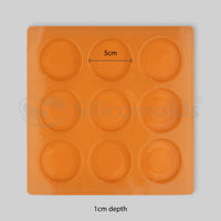 SILICOMOLDS - 20GMS - ROUND SHAPE - SILICONE MOLD-URP025