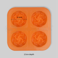 SILICOMOLDS - 70GMS - BLOOMING ROSE - SILICONE MOLD.-URP027-SM