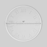 Silicomolds 12" Clock Resin Mold URP074 RM