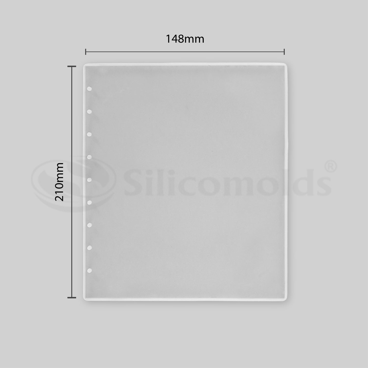 SILICOMOLDS - A5 - NOTEBOOK COVER RESIN MOLD - URP077-RM