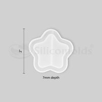 SILICOMOLDS - STAR SHAKER - 2" X 7MM - URP137-RM