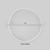 SILICOMOLDS - 10" X 15MM ROUND COASTER MOLD - URP198-RM