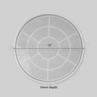 SILICOMOLDS 12 x 10 mm TRINKET TRAY MOLD URP214RM