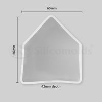 SILICOMOLDS - SMALL FISH TANK - DEEP CASTING MOLD - 2.5" - URP258-RM