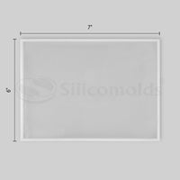 SILICOMOLDS-NAME PLATE 7 INCH MOLDS-287RM