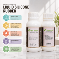 SILICOMOLDS - MOLD MAKING SILICONE - 1:1 -food grade.