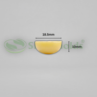Silicomolds - Ghee Diya Mold - 2.75gms - round Bottom -  20 X 9.5mm - 50 Cavities - URP377GD