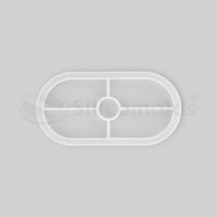 SILICOMOLDS - CAPSULE TRAY - 8" X 4" X 8MM - URP119-RM