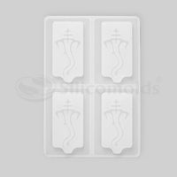 SILICOMOLDS-Ganesh Rectangle Shape Keychain Molds-URP315RM
