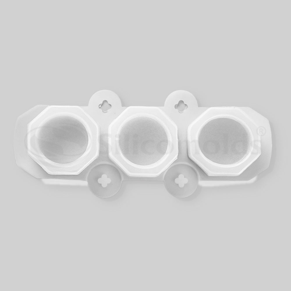 SILICOMOLDS - 3 in 1 PLANTER / ICE SHOT GLASS/CONCRETE MOLD - URP162-PM
