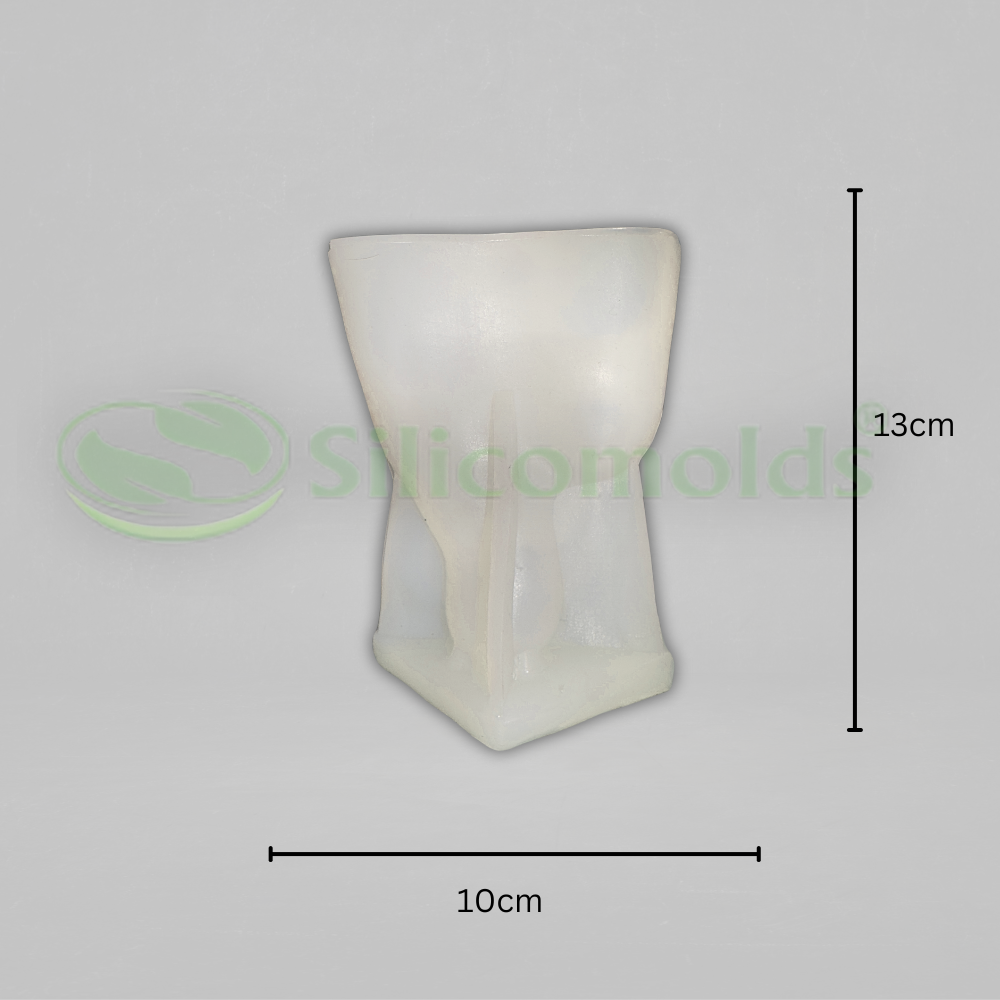 SILICOMOLDS -  Couple Sculpture Candle Mold-CM043