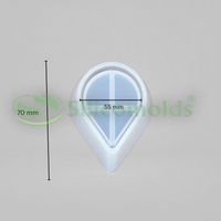 SILICOMOLDS-Plain Diya Molds-URP436RM