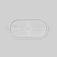 SILICOMOLDS - CAPSULE TRAY - 8" X 4" X 8MM - URP119-RM